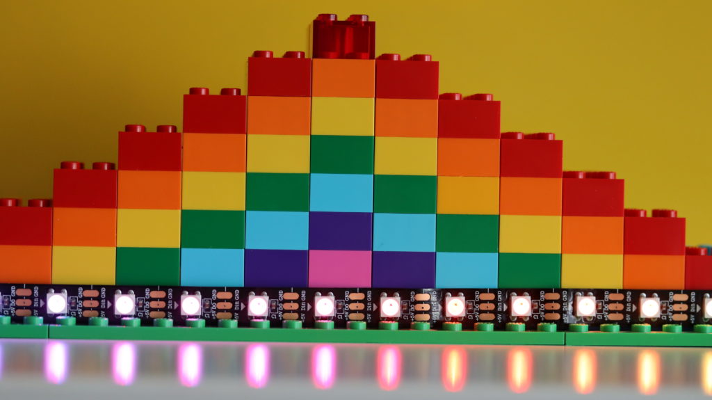 How to Build a LEGO Rainbow