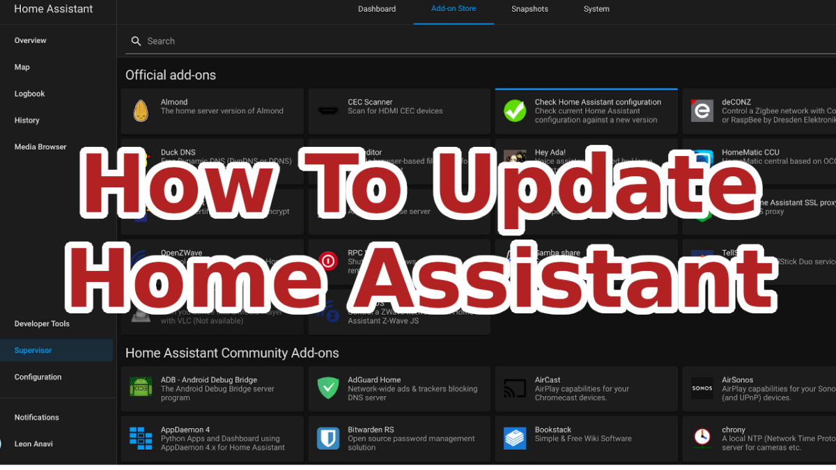 Update Home Assistant