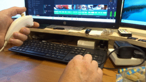 A Wii Nunchuk for Video Editing? John Shows What is Possible with ANAVI Handle